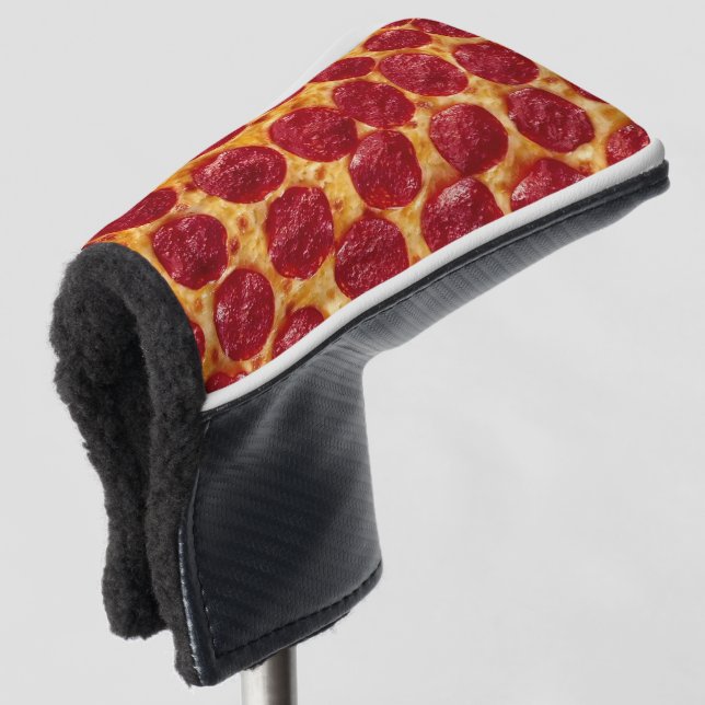 Funda Para Palo De Golf pizza de pepperonis (Anverso 3/4)