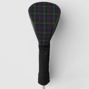 Funda Para Palo De Golf Plaid Clan Malcolm Purple Black Check Tartán