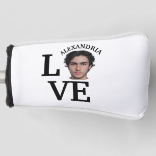 Funda Para Palo De Golf Plantilla de fotografía de amor de Personalizados 