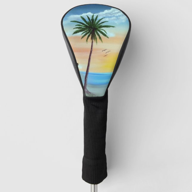 Funda Para Palo De Golf Playa Sunrise (Anverso)
