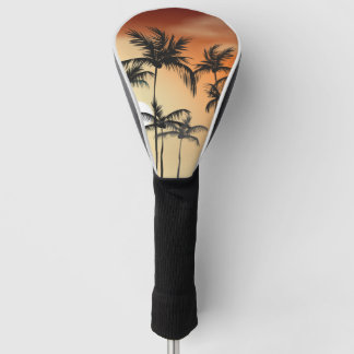 Funda Para Palo De Golf Playa Sunset Palm Trees