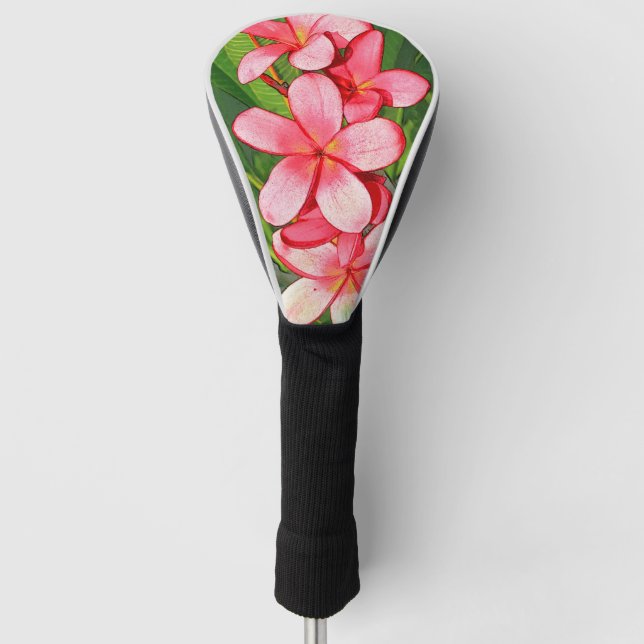 Funda Para Palo De Golf Plumeria (Anverso)