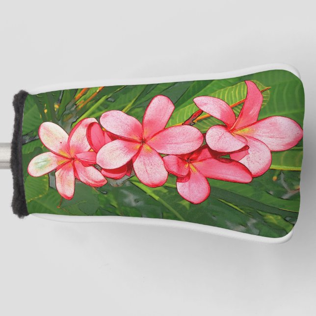 Funda Para Palo De Golf Plumeria (Anverso)