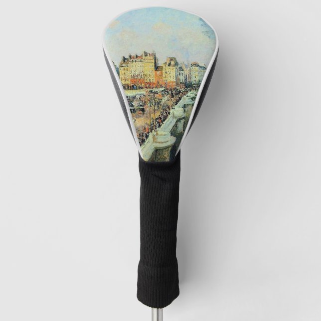 Funda Para Palo De Golf Pont Neuf, Tarde, Sunlight Camille Pissarro (Anverso)