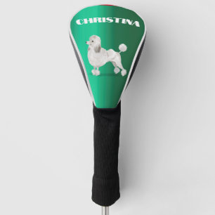 Funda Para Palo De Golf Poodle Dog Lover Green Personal