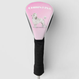 Funda Para Palo De Golf Poodle Dog Lover Pink Personal