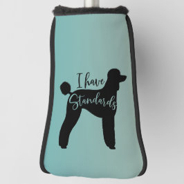 Funda Para Palo De Golf Poodle Estándar Tengo Silhouette De Perro Normaliz