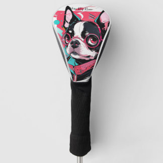 Funda Para Palo De Golf Pop Art Anime Boston Terrier Dog 005 - Victoria Sa