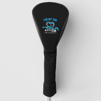 Funda Para Palo De Golf Por la conciencia del autismo de mi hijo