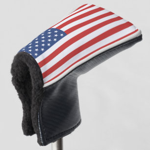 FUNDA PARA PALO DE GOLF PORTADA DE CABEZA DE GOLF PATRIOTA AMERICANA