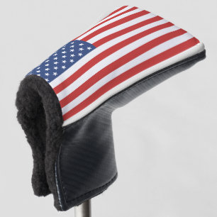 FUNDA PARA PALO DE GOLF PORTADA DE CABEZA DE GOLF PATRIOTA AMERICANA