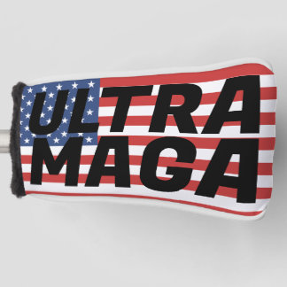 FUNDA PARA PALO DE GOLF PORTADA DE CABEZA DE GOLF ULTRA MAGA TRUMP