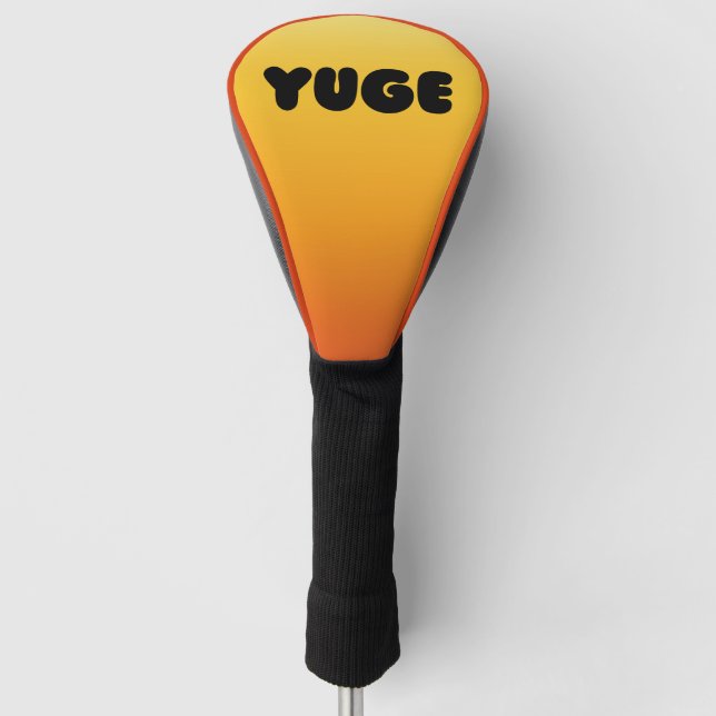 FUNDA PARA PALO DE GOLF PORTADA DE CABEZA DE GOLF YUGE (Anverso)