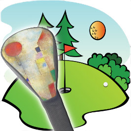 Funda Para Palo De Golf PORTADA DE CABEZA GOLF - El globo rojo de Paul Kle