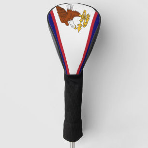 Funda Para Palo De Golf Portada de controlador de golf con bandera de Samo
