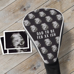 Funda Para Palo De Golf Portada de la cabeza de golf de Dad to be ultrason