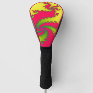 Funda Para Palo De Golf Portada del controlador de golf Fractal del Dragon