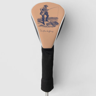 Funda Para Palo De Golf Prefiero estar pescando cubierta para driver de go