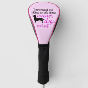 Funda Para Palo De Golf Presentada por la voluntad de hablar de perros Wie