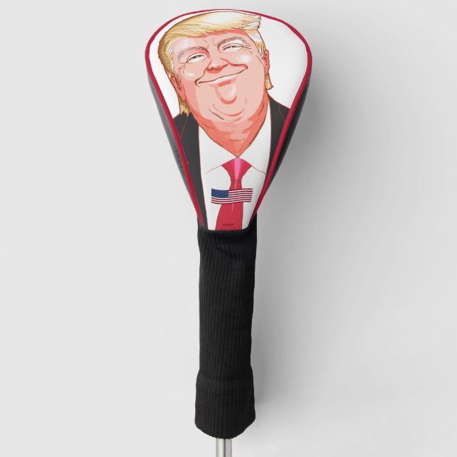 Funda Para Palo De Golf President Donald Trump - (Anverso)