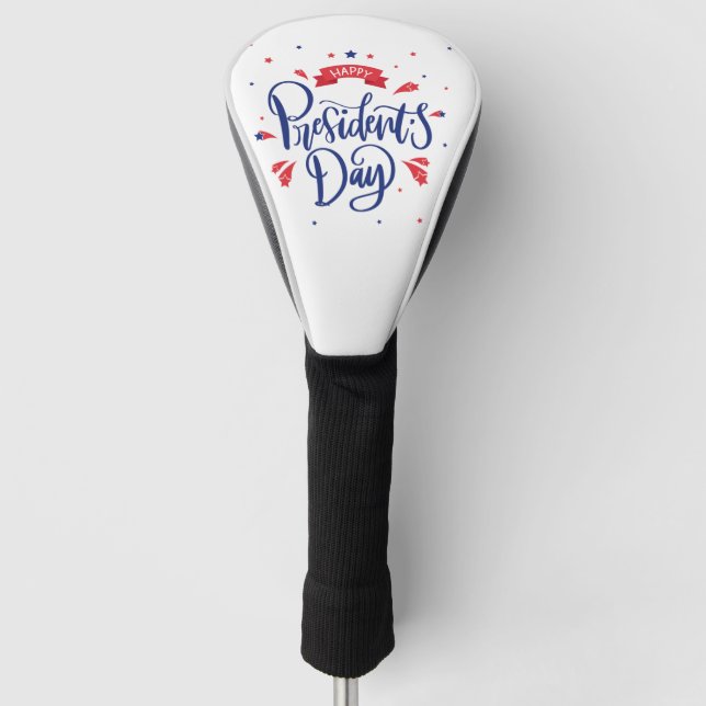 Funda Para Palo De Golf Presidents' Day Golf Head Cover (Anverso)
