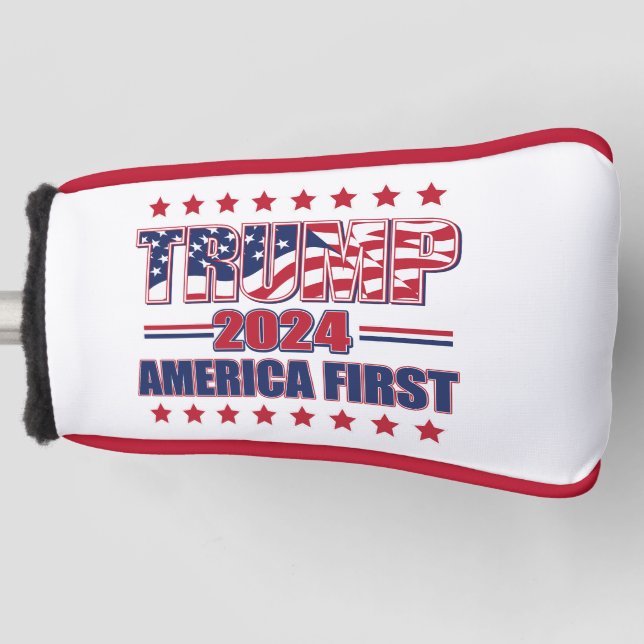 Funda Para Palo De Golf Primero Trump 2024 (Anverso)