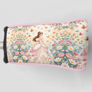 Funda Para Palo De Golf Princesa linda con mariposas