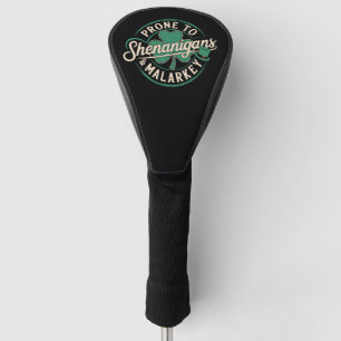 Funda Para Palo De Golf Propenso a travesuras y disparates Día de San Patr