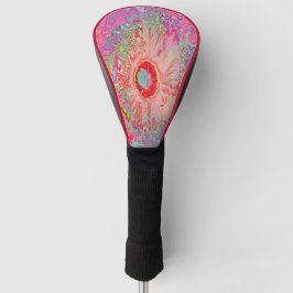 Funda Para Palo De Golf Psicodelia del arco iris retro