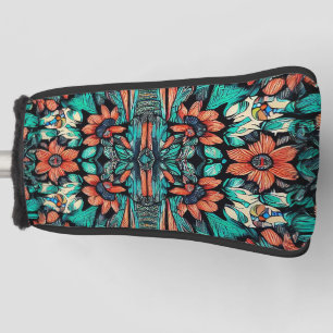 Funda Para Palo De Golf Psicodélico hawaiano