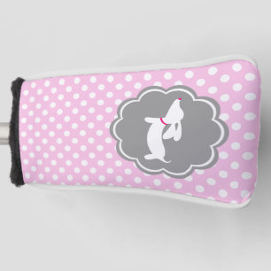 Funda Para Palo De Golf Puente de la tapa de la culata del punto de polka