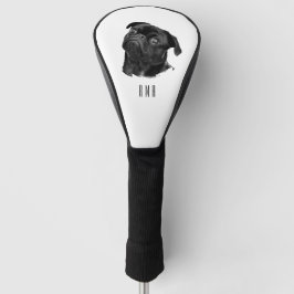 Funda Para Palo De Golf Pug negro