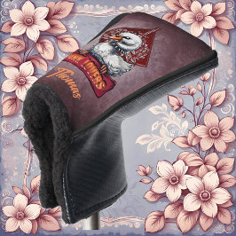 Funda Para Palo De Golf Punk Swan: El rebelde de plumas.