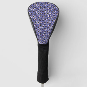 Funda Para Palo De Golf Púrpura Resumen de la impresión en animales