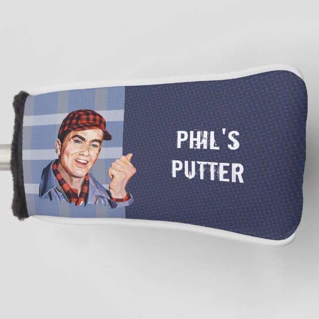 Funda Para Palo De Golf Putter de Phil (Anverso)