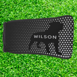 Funda Para Palo De Golf PUTTER Rottweiler BLANCO