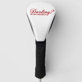 Funda Para Palo De Golf Querido, no me veo ocupado, gracioso dicho