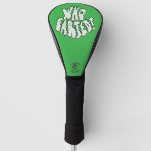 Funda Para Palo De Golf Quién Se Hizo el Pedo Letrero de Golf Verde con Le