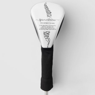 Funda Para Palo De Golf Quiropráctico Anatomía de Columna Personalizada