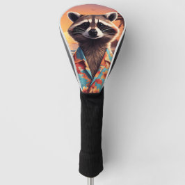 Funda Para Palo De Golf Raccoon Holiday