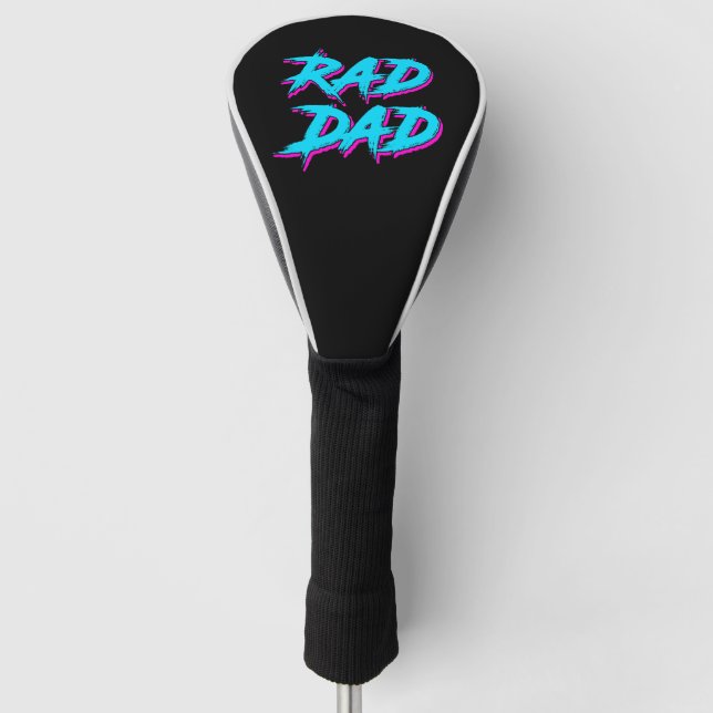Funda Para Palo De Golf Rad Dad Retro 80 (Anverso)