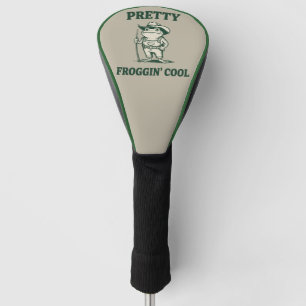 Funda Para Palo De Golf Rana bastante genial, sapo meme para amantes vinta