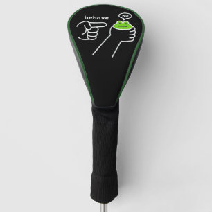 Funda Para Palo De Golf Rana deshonesta Rana Meme Comportarse No Dibujos A