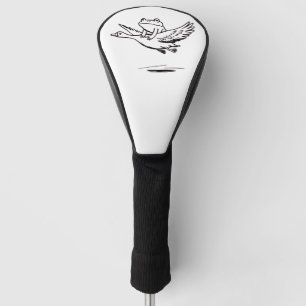 Funda Para Palo De Golf Rana Vintage Cabalgando Ganso Naturaleza Caprichos