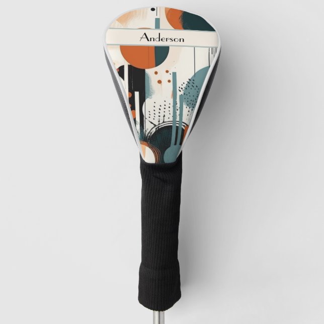 Funda Para Palo De Golf Ranura de Scandi, personalizado (Anverso)