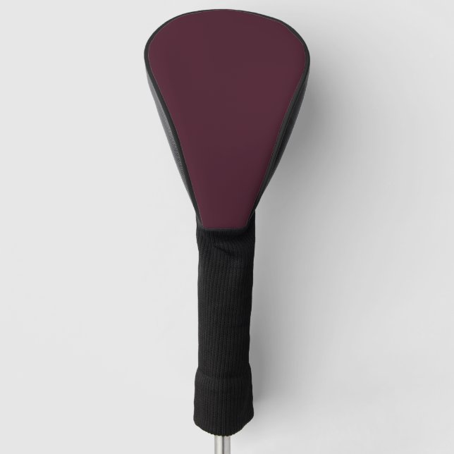 Funda Para Palo De Golf Raspberry Burgundy | Borgoña sólida (Anverso)