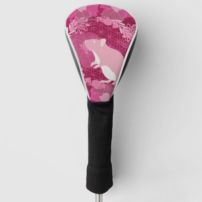 Funda Para Palo De Golf Ratón de flor de vida (Anverso)
