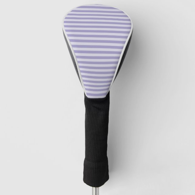 Funda Para Palo De Golf Rayas Moradas (Anverso)