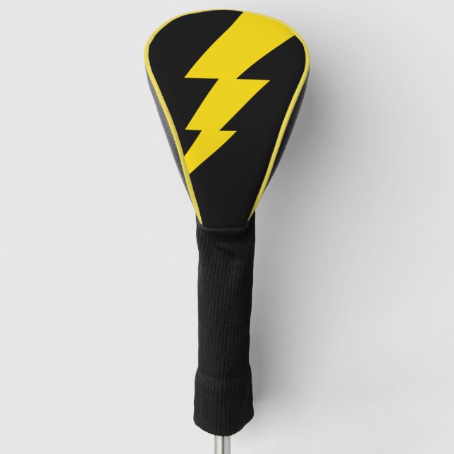 Funda Para Palo De Golf Rayo amarillo (Anverso)