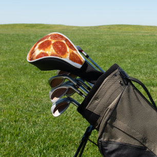 Funda Para Palo De Golf rebanada de pizza de pepperoni clásica de Slippery